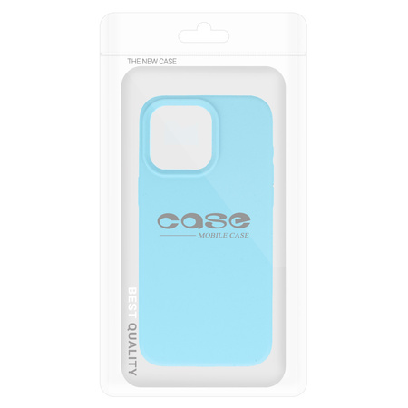 Silicone Lite Case do Samsung Galaxy A32 4G jasnoniebieski