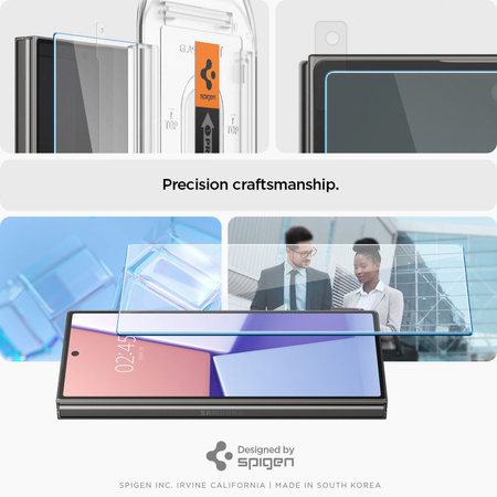 Spigen Glas.TR Sam Z Fold 6 2szt./2pcs "EZ FIT" AGL07969 szkło hartowane