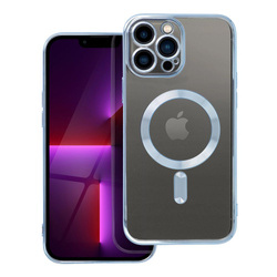 Futerał Electro Mag Cover kompatybilny z MagSafe do IPHONE 13 PRO MAX niebieski