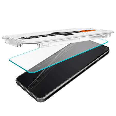 GEHÄRTETES GLAS Spigen GLAS.TR „EZ FIT“ 2ER-PACK GALAXY S23+ PLUS KLAR