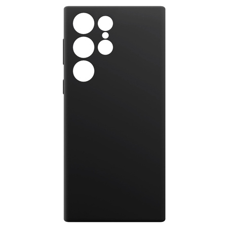 3MK SILICONE CASE SAMSUNG S24 ULTRA BLACK