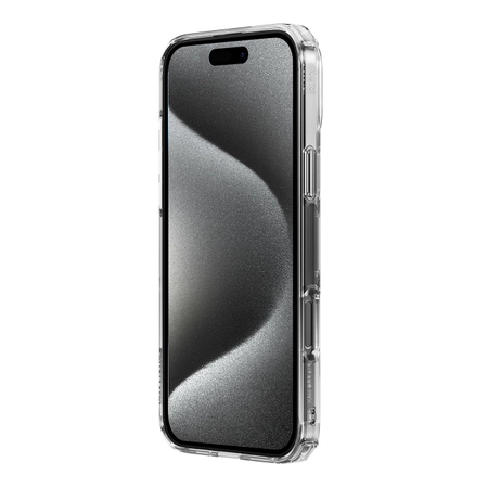 Etui Nillkin Nature Pro Case na iPhone 16 Pro - przezroczysto-białe