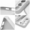 Futerał Roar Matte Glass Case - do Samsung Galaxy A12 stalowy