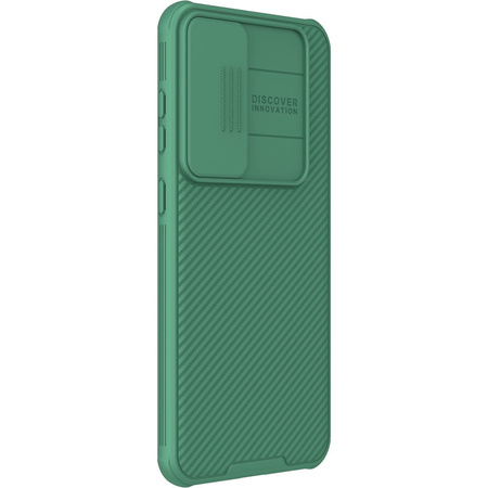 Nillkin CamShield Pro armored case with camera cover for Samsung Galaxy S24+ - green