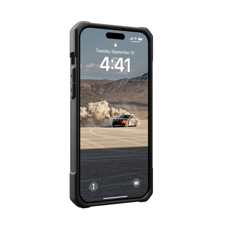 UAG Monarch - protective case for iPhone 15 Plus (kevlar black)