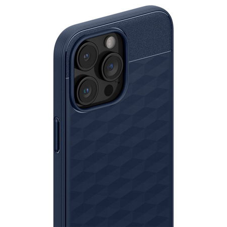Case APPLE IPHONE 15 PRO MAX Caselogy Parallax Mag MagSafe navy blue