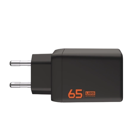 UAG SRGE Charger 2xUSB-C / USB-A 65W wall charger - black