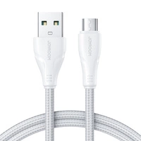 Joyroom USB-Kabel - Micro-USB 2.4A Surpass-Serie für schnelles Aufladen und Datenübertragung 2 m weiß (S-UM018A11)