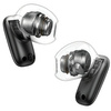 USAMS Słuchawki Bluetooth 5.3 TWS ID Series bezprzewodowe czarny/black BHUID01 (ID25)