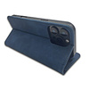 Etui Smart Suede do Motorola Moto E14 / G24 / G04 / G04S granatowe