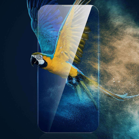 Baseus Vollbild-Hartglas für iPhone 14 Plus / 13 Pro Max mit Lautsprecherabdeckung 0,4 mm + Montageset