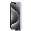 Original Case IPHONE 15 Karl Lagerfeld Hardcase Silicone KC Heads Ring MagSafe (KLHMP15SSCMKCRHU) purple