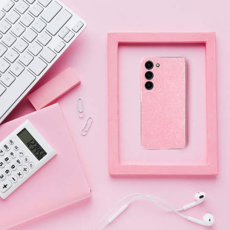 Futerał CLEAR CASE 2mm BLINK do SAMSUNG A34 5G różowy