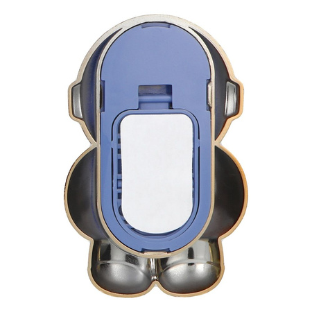 Stojak na telefon ASTRONAUTA - naklejany - niebieski