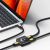 Ugreen switch przełącznik rozdzielacz HDMI - 2x HDMI 4K 60Hz czarny (CM217)