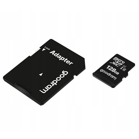 Karta pamięci GOODRAM 128GB CL10 + Adapter 100/10 MB/s