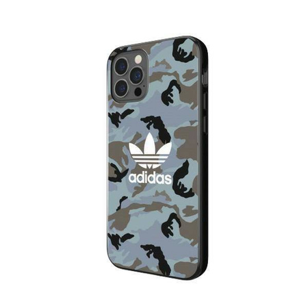 Original Handyhülle IPHONE 12 / 12 PRO Adidas OR Snap Case Camo blau