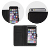Etui Book Uniwersalne 4,3" - 4,8" czarny/black