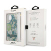 Schutzhülle IPHONE 13 MINI Guess Hardcase Flower Strap (GUHCP13SHFLSN) grün