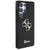 Etui Guess Fixed Glitter Big 4G Metal Logo do Samsung Galaxy S25 Ultra czarny
