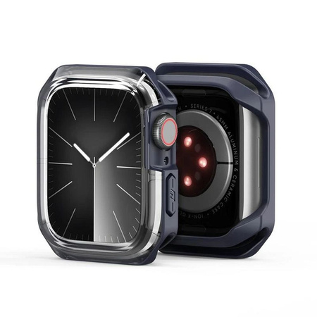 DUX DUCIS futerał TAMO do Apple Watch serii 10 42 mm transparentny z szarym