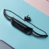 Metallarmband für Xiaomi Mi Band 3 / 4 / 5 / 6 Band Strap - Schwarz