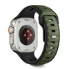 TECH-PROTECT ICONBAND LINE APPLE WATCH 8 / 9 / 10 / 11 / SE / ULTRA (44 / 45 / 46 / 49 MM) BLACK/GREEN