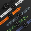 Pasek Tech-Protect Silicone Line na Samsung Galaxy Watch 4 / 5 / 5 Pro / 6 / 7 / FE - czarny