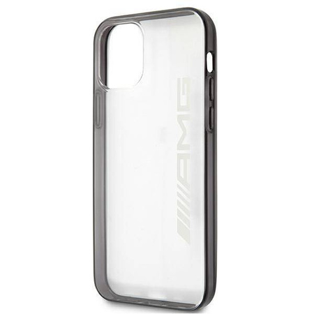 Case IPHONE 12 PRO MAX Mercedes AMG Hardcase Metallic Painted (AMHCP12LAESLBK) transparent