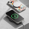 Ringke Fusion Design Armoured Sleeve Cover mit Gelrahmen für iPhone 14 Plus transparent (Floral) (FD637E31)
