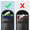 KLATKA FARADAYA TECH-PROTECT KLR100 POUCH KEYLESS RFID SIGNAL BLOCKER CASE BLACK