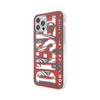 Diesel Snap Case Clear AOP iPhone 12 ProMax czerwono-szary/red-grey 42568