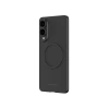 AmazingThing Minimal Air Case with Magnetic Ring for Samsung Galaxy S25 Edge - Black