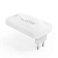Hama GaN Charger 65W 2x USB-C 1x USB-A Foldable - White