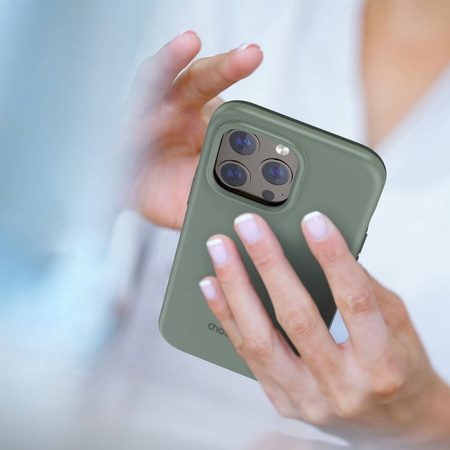 Choetech etui pokrowiec iPhone 13 Pro Max zielony (PC0114-MFM-GN)