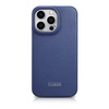 iCarer CE Premium Leather Folio Case for iPhone 14 Pro Max Flip Magnetic MagSafe Blue (WMI14220716-BU)