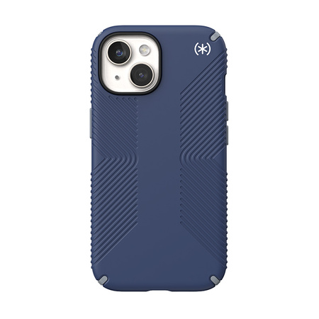 Speck Presidio2 Grip - Etui iPhone 15 / iPhone 14 / iPhone 13 (Coastal Blue / Dustgrey / White)