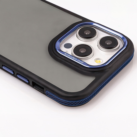 Nakładka Crystal Black do Samsung Galaxy M15 5G niebieska