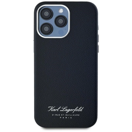 Karl Lagerfeld hotel RSG iPhone 15 Pro case - black