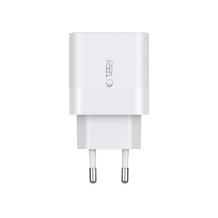 Ładowarka Sieciowa PD 20W 2x USB-C Tech-Protect C20W biała