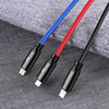 Baseus 3in1 Cable USB-C / Lightning / Micro 3,5A 0,3m (Black)