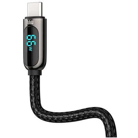 Baseus Display Cable USB to Type-C, 66W, 1m (black)