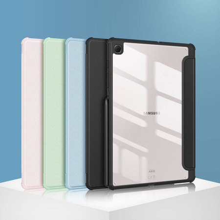 Dux Ducis Toby pancerne etui z klapką Smart Case do Samsung Galaxy Tab S6 Lite z uchwytem na rysik czarny