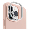 Uniq Lino Hue iPhone 15 Pro 6,1&quot; Hülle Magclick Charging rosa/blush pink
