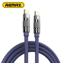 KABEL REMAX WEFON SERIES 100W ZINC ALLOY USB-C/USB-C RC-C055 PURPLE