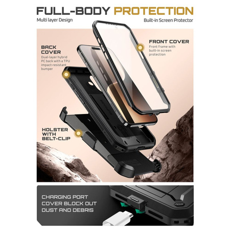 SUPCASE UB PRO IPHONE 17 BLACK