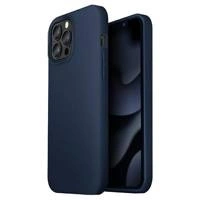 Etui Uniq Lino na iPhone 13 Pro / iPhone 13 - niebieskie