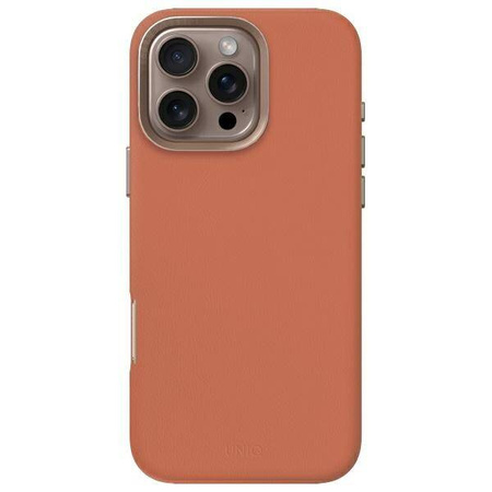Schutzhülle IPHONE 16 PRO UNIQ Lyden Magclick Charging Terracotta braun