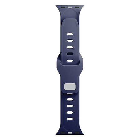 3MK Silicone Watch Strap granatowy/ocean blue dla Apple Watch 42/44/45/49mm