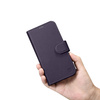 iCarer Wallet Case 2in1 iPhone 14 Pro Flip Leather Cover Anti-RFID dark purple (WMI14220726-DP)